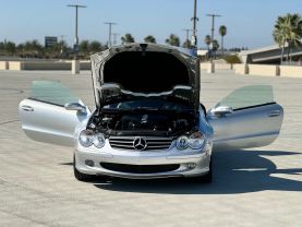 2004 MERCEDES-BENZ SL-CLASS CONVERTIBLE V8, 5.0 LITER SL 500 ROADSTER 2D