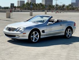 2004 MERCEDES-BENZ SL-CLASS CONVERTIBLE V8, 5.0 LITER SL 500 ROADSTER 2D