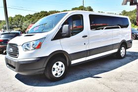 2017 FORD TRANSIT 350 WAGON PASSENGER V6, 3.7 LITER XLT W/LOW ROOF W/60/40 SIDE DOOR VAN 3D