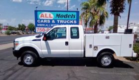 2015 FORD F350 SUPER DUTY SUPER CAB PICKUP V8, FLEX FUEL, 6.2 LITER XL PICKUP 4D 8 FT