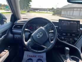 2021 TOYOTA CAMRY SEDAN BLACK AUTOMATIC - Auto Solutions of Greensboro LLC, NC, 36.05701, -79.84368