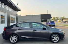 2017 CHEVROLET CRUZE SEDAN 4-CYL, TURBO, 1.4 LITER LT SEDAN 4D