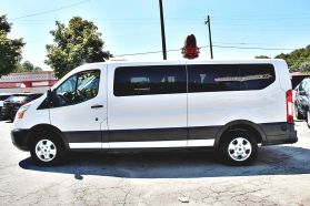 2017 FORD TRANSIT 350 WAGON PASSENGER V6, 3.7 LITER XLT W/LOW ROOF W/60/40 SIDE DOOR VAN 3D