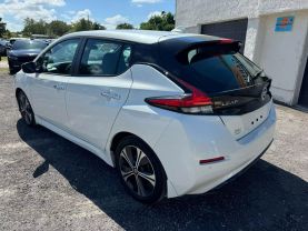 2020 NISSAN LEAF HATCHBACK AC ELECTRIC MOTOR SV HATCHBACK 4D