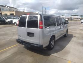 2014 CHEVROLET EXPRESS 1500 PASSENGER VAN V8, FLEX FUEL, 5.3 LITER LS VAN 3D at Motors On Wheels - used car dealership in Houston, Texas.