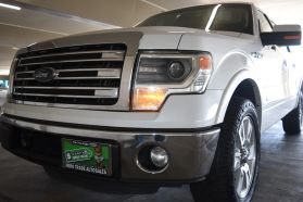 2013 FORD F150 SUPERCREW CAB PICKUP V6, ECOBOOST, 3.5L LARIAT PICKUP 4D 5 1/2 FT
