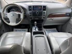 2010 NISSAN ARMADA SUV V8, 5.6 LITER PLATINUM SPORT UTILITY 4D