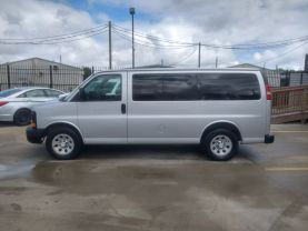 2014 CHEVROLET EXPRESS 1500 PASSENGER VAN V8, FLEX FUEL, 5.3 LITER LS VAN 3D at Motors On Wheels - used car dealership in Houston, Texas.