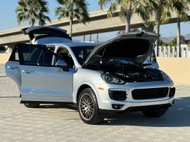 2017 PORSCHE CAYENNE SUV V6, 3.6 LITER PLATINUM EDITION SPORT UTILITY 4D
