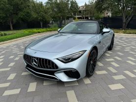 2022 MERCEDES-BENZ MERCEDES-AMG SL CONVERTIBLE V8, TWIN TURBO, 4.0 LITER SL 55 PERFORMANCE ROADSTER 2D