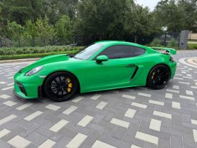 2022 PORSCHE 718 CAYMAN COUPE 6-CYL, 4.0 LITER GT4 "MANUAL TRANSMISSION"