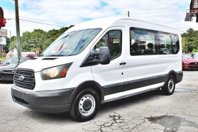 2017 FORD TRANSIT 350 WAGON VAN V6, 3.7 LITER XL W/MEDIUM ROOF W/SLIDING SIDE DOOR VAN 3D