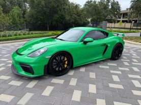 2022 PORSCHE 718 CAYMAN COUPE 6-CYL, 4.0 LITER GT4 "MANUAL TRANSMISSION"