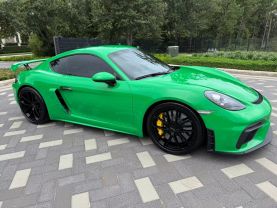 2022 PORSCHE 718 CAYMAN COUPE 6-CYL, 4.0 LITER GT4 "MANUAL TRANSMISSION"