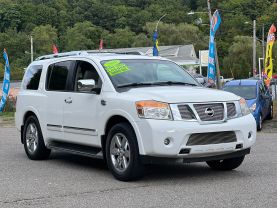 2010 NISSAN ARMADA SUV V8, 5.6 LITER PLATINUM SPORT UTILITY 4D