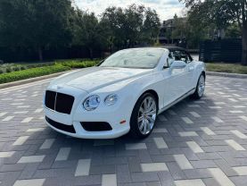 2013 BENTLEY CONTINENTAL CONVERTIBLE V8, TWIN TURBO, 4.0 LITER GTC CONVERTIBLE 2D