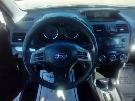 2014 SUBARU FORESTER SUV 4-CYL, PZEV, 2.5 LITER 2.5I PREMIUM SPORT UTILITY 4D at Motors On Wheels - used car dealership in Houston, Texas.