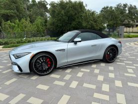 2022 MERCEDES-BENZ MERCEDES-AMG SL CONVERTIBLE V8, TWIN TURBO, 4.0 LITER SL 55 PERFORMANCE ROADSTER 2D