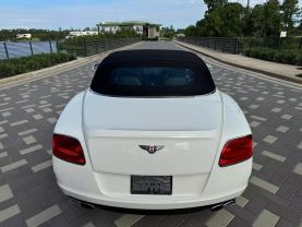 2013 BENTLEY CONTINENTAL CONVERTIBLE V8, TWIN TURBO, 4.0 LITER GTC CONVERTIBLE 2D