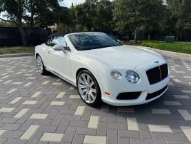 2013 BENTLEY CONTINENTAL CONVERTIBLE V8, TWIN TURBO, 4.0 LITER GTC CONVERTIBLE 2D