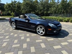 2009 MERCEDES-BENZ SL-CLASS CONVERTIBLE V8, 5.5 LITER SL 550 ROADSTER 2D
