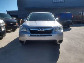 2014 SUBARU FORESTER SUV 4-CYL, PZEV, 2.5 LITER 2.5I PREMIUM SPORT UTILITY 4D at Motors On Wheels - used car dealership in Houston, Texas.