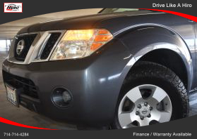 2012 NISSAN PATHFINDER SUV V6, 4.0 LITER S SPORT UTILITY 4D