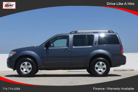 2012 NISSAN PATHFINDER SUV V6, 4.0 LITER S SPORT UTILITY 4D