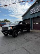 2009 FORD F150 SUPERCREW CAB PICKUP V8, 5.4 LITER PLATINUM PICKUP 4D 5 1/2 FT
