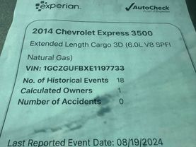 2014 CHEVROLET EXPRESS 3500 CARGO