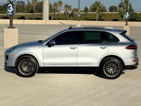 2017 PORSCHE CAYENNE SUV V6, 3.6 LITER PLATINUM EDITION SPORT UTILITY 4D