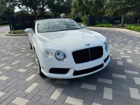 2013 BENTLEY CONTINENTAL CONVERTIBLE V8, TWIN TURBO, 4.0 LITER GTC CONVERTIBLE 2D