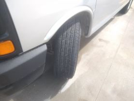 2014 CHEVROLET EXPRESS 1500 PASSENGER VAN V8, FLEX FUEL, 5.3 LITER LS VAN 3D at Motors On Wheels - used car dealership in Houston, Texas.