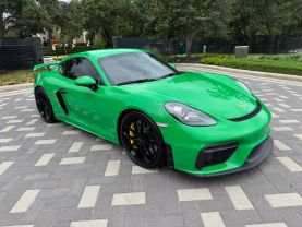2022 PORSCHE 718 CAYMAN COUPE 6-CYL, 4.0 LITER GT4 "MANUAL TRANSMISSION"