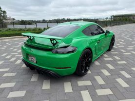 2022 PORSCHE 718 CAYMAN COUPE 6-CYL, 4.0 LITER GT4 "MANUAL TRANSMISSION"