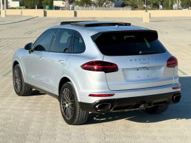 2017 PORSCHE CAYENNE SUV V6, 3.6 LITER PLATINUM EDITION SPORT UTILITY 4D