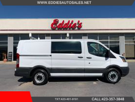 2015 FORD TRANSIT 150 CARGO VAN LOW ROOF 130" WB CARGO VANS V6, FLEX FUEL, 3.7 LITER LOW ROOF W/SLIDING SIDE DOOR W/RWB VAN 3D - Eddies Auto Sales