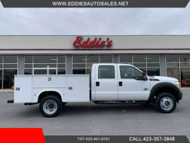 2011 FORD F550 SUPER DUTY CREW CAB 9FT KNAPHEIDE SERVICE BED TRUCK SERVICE/UTILITY TRUCKS V8, TURBO DIESEL, 6.7 LITER 176" W.B. 4D - Eddies Auto Sales