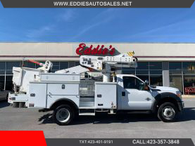 2016 FORD F550 SUPER DUTY 45FT BUCKET TRUCK  ALTEC AT40M BUCKET TRUCKS V8, TURBO DIESEL, 6.7 LITER XL 165" W.B. 2D - Eddies Auto Sales
