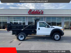 2011 FORD F450 SUPER DUTY REGULAR CAB 9FT DUMP TRUCK DUMP TRUCKS V10, 6.8 LITER 141" W.B. 2D - Eddies Auto Sales