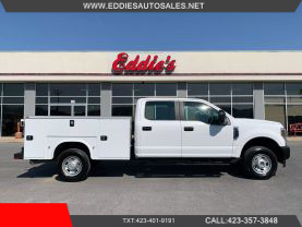 2019 FORD F350 SUPER DUTY CREW CAB 8FT KNAPHEIDE SERVICE BED TRUCK SERVICE/UTILITY TRUCKS V8, FLEX FUEL, 6.2 LITER XL PICKUP 4D 8 FT - Eddies Auto Sales