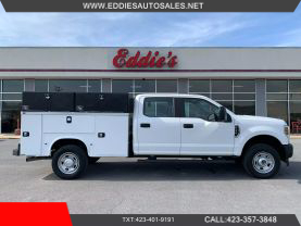 2019 FORD F350 SUPER DUTY CREW CAB 8FT KNAPHEIDE SERVICE BED TRUCK SERVICE/UTILITY TRUCKS V8, FLEX FUEL, 6.2 LITER XL PICKUP 4D 8 FT - Eddies Auto Sales