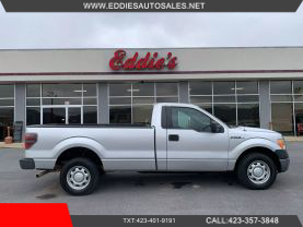 2012 FORD F150 XL REGULAR CAB 8FT BED PICKUP TRUCKS V6, FLEX FUEL, 3.7 LITER XL PICKUP 2D 8 FT - Eddies Auto Sales