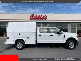 2020 FORD F350 STX SUPER DUTY CREW CAB 8FT KUV KNAPHEIDE SERVICE BED TRUCK SERVICE/UTILITY TRUCKS V8, FLEX FUEL, 6.2 LITER STX PICKUP 4D 8 FT - Eddies Auto Sales