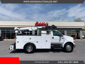 2004 FORD F-650 SUPER DUTY NON CDL MECHANIC CRANE TRUCK 7,500 LBS IMT CRANE MECHANIC CRANE TRUCK 7.2L L6 DIESEL F650 REGULAR CAB - Eddies Auto Sales