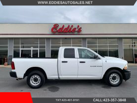 2012 RAM 1500 TRADESMAN QUAD CAB PICKUP TRUCKS V8, FLEX FUEL, 4.7 LITER TRADESMAN PICKUP 4D 6 1/3 FT - Eddies Auto Sales