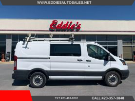 2016 FORD TRANSIT 150 UPFITTED CARGO VAN LOW ROOF 130'' WB CARGO VANS V6, 3.7 LITER LOW ROOF W/SLIDING SIDE DOOR W/RWB VAN 3D - Eddies Auto Sales