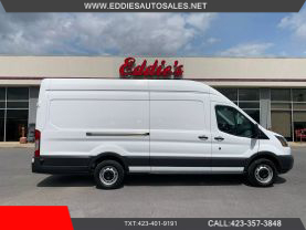 2016 FORD TRANSIT 250 UPFITTED CARGO VAN HIGH ROOF EL 148" WB CARGO VANS V6, FLEX FUEL, 3.7 LITER EXTENDED LENGTH HIGH ROOF W/SLIDING SIDE DOOR W/LWB VAN 3D - Eddies Auto Sales