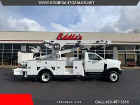 2020 INTERNATIONAL CV515 57FT NON CDL BUCKET TRUCK VERSALIFT VST-52-I BUCKET TRUCKS 6.6L V8 TURBO DIESEL CV515 REGULAR CAB - Eddies Auto Sales