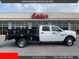 2015 RAM 3500 CREW CAB 9FT FLATBED TRUCK FLATBED TRUCKS V8, HEMI, 6.4 LITER TRADESMAN PICKUP 4D 8 FT - Eddies Auto Sales